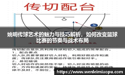 姚明传球艺术的魅力与技巧解析，如何改变篮球比赛的节奏与战术布局